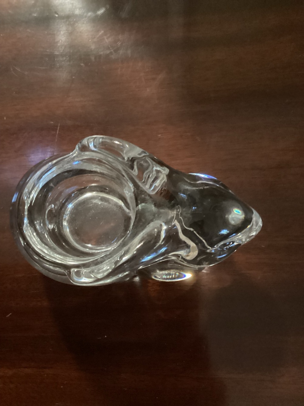 Glass Rabbit Candle Holder - Picture 2 of 2